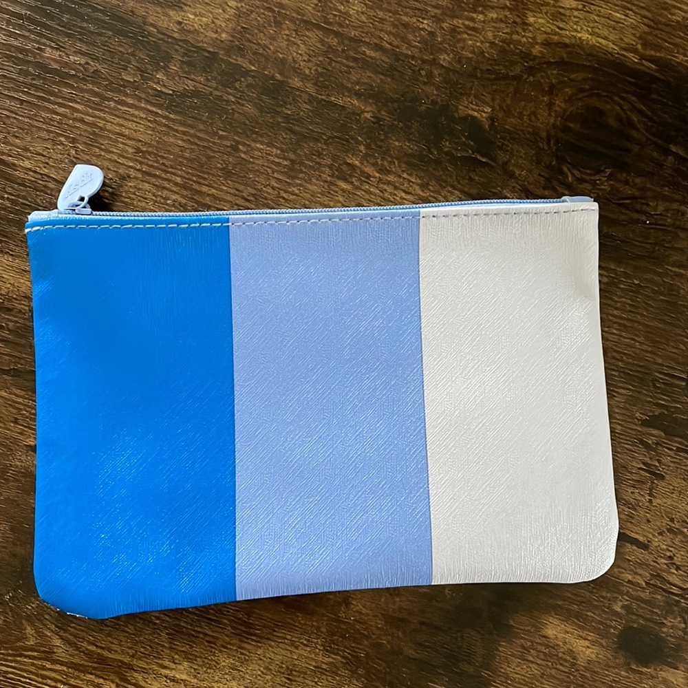Ipsy Cosmetic Case *‎ 7" x 5" * Three different blue colors
